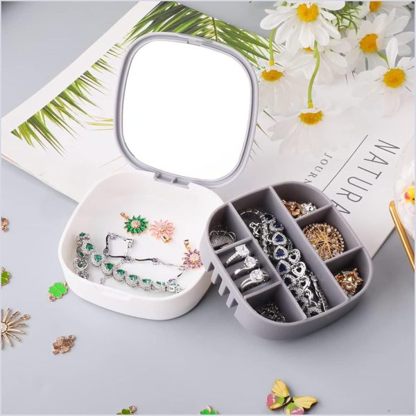 Jewellery Box, Portable  Girls’ Earrings, Necklace Box