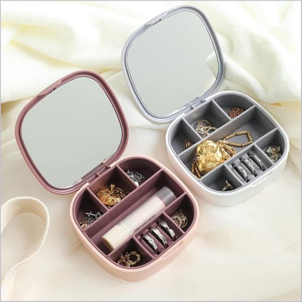 Jewellery Box, Portable  Girls’ Earrings, Necklace Box